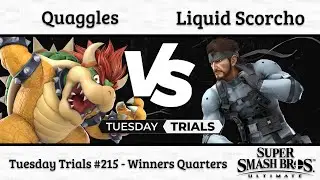 CFG Tuesday Trials 215: Quaggles (Bowser) vs. Liquid Scorcho (Snake) - Winners Quarters