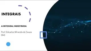 A INTEGRAL INDEFINIDA