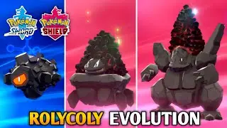 Как превратить Роликоли в Каркола и Коалоссала в Pokemon Sword & Shield | Покедекс Галара