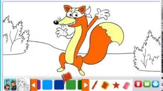painting to dora fox