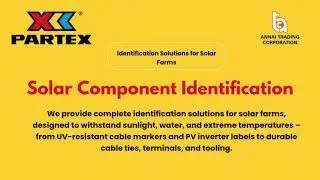 Complete identification Solutions for Solar Farms