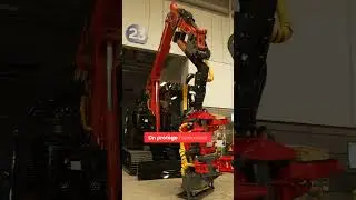 T&ecirc;te multifonctionnelle Metavic mod&egrave;le S180 et S220 pour excavatrice et habillage forestier.