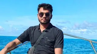 GLASS BOTTOM BOAT RIDE NEIL ISLANDS#andaman#neilisland#glassbottomboat