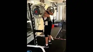 140 KG back squat one rep max from 2020￼