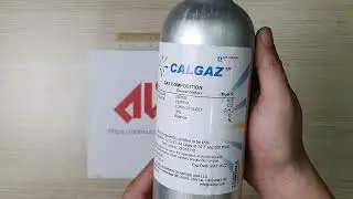 B&igrave;nh kh&iacute; hiệu chuẩn m&aacute;y đo kh&iacute; ISC Ventis MX4, 25ppm H2S,  100ppm CO, 25% LEL Pentane, 18% O2