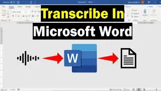 Как транскрибировать в Microsoft Word (аудио в текст!)