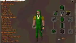 Runescape-The Best Range Armor (F2P)