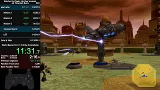 (FWR) Ratchet & Clank 3 All Titanium Bolts Speedrun in 1:13:04