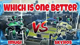 [WR]🔥New Robot Imugi VS Skyros Comparison |War Robots|