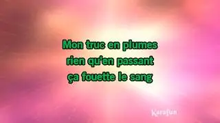 Karaok&eacute; Mon truc en plumes - Zizi Jeanmaire *