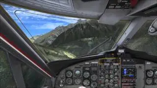 FSX - Landing at Lukla (Tenzing Hillary Airport Nepal)