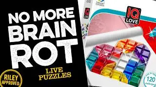 LIVE Puzzle Games 🧩 Not AI. Not Brain Rot 🧩 Brain Game Theater