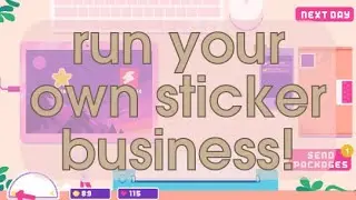 Sticky Business - the coolest new Sticker Business Simulation Game!