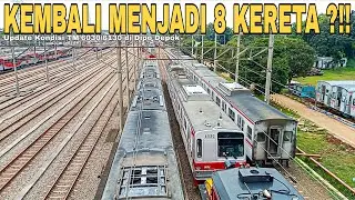 TM'6030/6130 MENJADI 8 KERETA LAGI ?!! Update Kondisi TM'6030/6130F di Dipo Depok