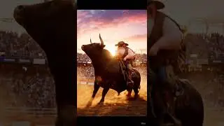 The Most Epic Rodeo Ride Ever? (It's a PIG!) | Cinematic AI Animation