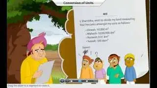 Maths- 7th Std: Units of Area