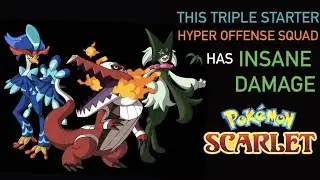 Triple Starter Hyper Offense Squad! Pokemon Scarlet & Violet VGC 2023 Ranked Battles