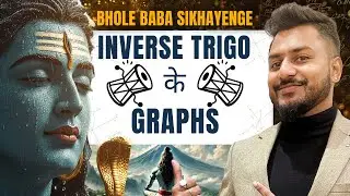 Learn to Draw Graphs of Inverse Trigonometric Functions in 10 minutes | The NINJA Technique