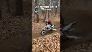 This Pitbike Slays! 201cc Swapped Pitsterpro MXR #motocross #pitbike #moto