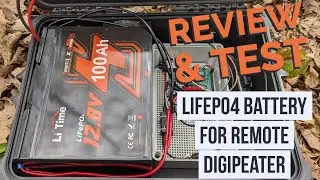 Solution to our remote digipeater and cold temps? Testing the LiTime Group 24 Deep Cycle battery!