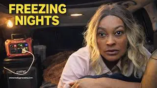 I Sleep in the Desert Cold | Staying Warm Off-Grid in My Car