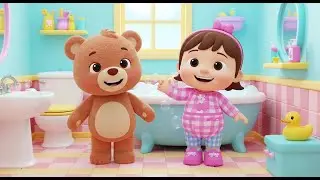 Teddy Bear&rsquo;s Toothbrush Song | Fun Healthy Habits Song for Kids | Nursery Rhymes for Children