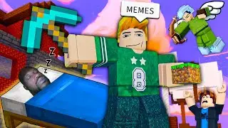 ROBLOX BedWars FUNNY MOMENTS (MEMES) ⛏😎🛌🏻