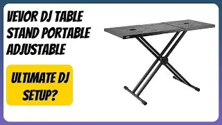 REVIEW (2026): VEVOR DJ Table Stand Portable Adjustable. Features