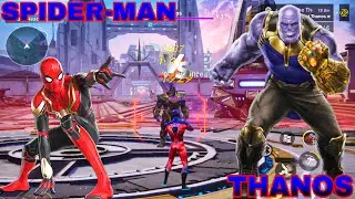 Spider-Man vs Thanos full fight - Marvel future revolution gameplay