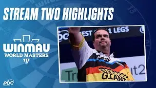 INTO THE MAIN DRAW! | Stream Two Highlights | 2025 Winmau World Masters Preliminary Rounds