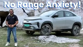 Tata Curvv.ev Range Test Review | Gurugram to Jaipur Drive | 585 km EV SUV?