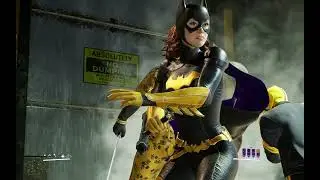 Gotham Knights - Knightwatch Batgirl (super aggressive enemies MOD + Zoom in combat camera)