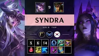 Syndra Top vs Cassiopeia - KR Diamond Patch 25.19