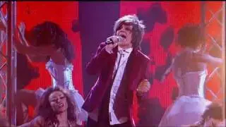 Frankie Cocozza has a bash at The Clash - The X Factor 2011 Live Show 4 (Full Version)