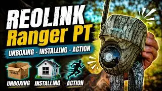REOLINK Ranger PT - UNBOXING - INSTALLING - ACTION