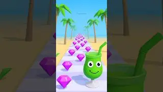 Juice Cup Diamond Run &ndash; Crazy Beach Challenge! 🏖️💎