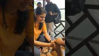 Pottery lessons at Discovery Village #blrdiaries