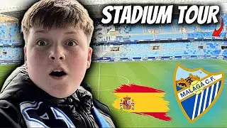 Malaga CF Stadium Tour!!! 🇪🇸⚽️