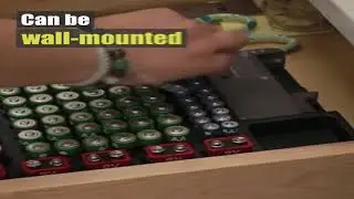 BATTERY ORGANIZER WITH TESTER - A SUITABLE SPOT FOR YOUR LOOSE BATTERIES