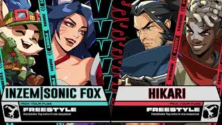 Inzem (Teemo) SonicFox (Ahri) vs Hikari (Yasuo / Ekko) - 2XKO