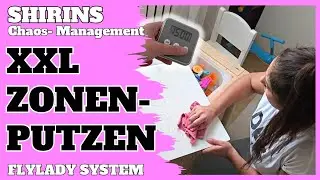 Ausmisten, Aufräumen und Putzen mit dem Timer. Eine Stunde Zonenreinigung nach #Flylady #cleaning