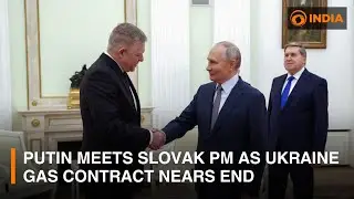 Russia's Putin meets Slovak PM Fico as Ukraine gas contract nears end