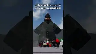 Jefes finales cuando se vuelven jugables
