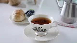 #100 뮤즈베이커리 소금빵, Whittard ENGLISH BREAKFAST