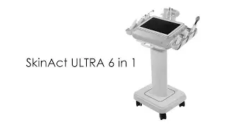 SkinAct ULTRA 6 in 1 Microdermabrasion/Skin Scrubber/Bipolar RF/Mesotherapy/Cooling/BioLift