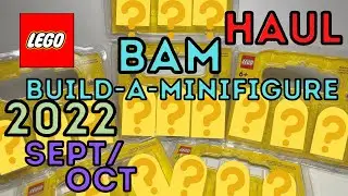 LEGO | 2022 September/October | Build-A-Minifigure (BAM) Haul