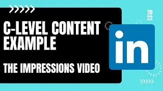 LinkedIn: C-Level Content Example - Enable2grow Event