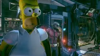 Batman Arkham Knight &mdash; мод Гомер Симпсон (Бэтмен) &mdash; ПК (2015) &mdash; Тестовая версия Windows 11