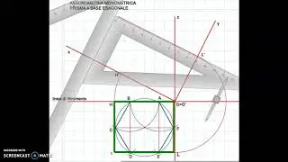 ASSONOMETRIA MONOMETRICA PRISMA A BASE ESAGONALE