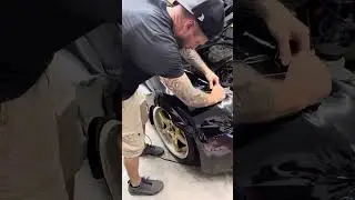 How fast can I wrap a panel? 🤷 #jdm #350z #asmr